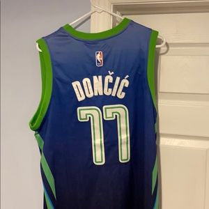 Luka Doncic Mavericks city jersey